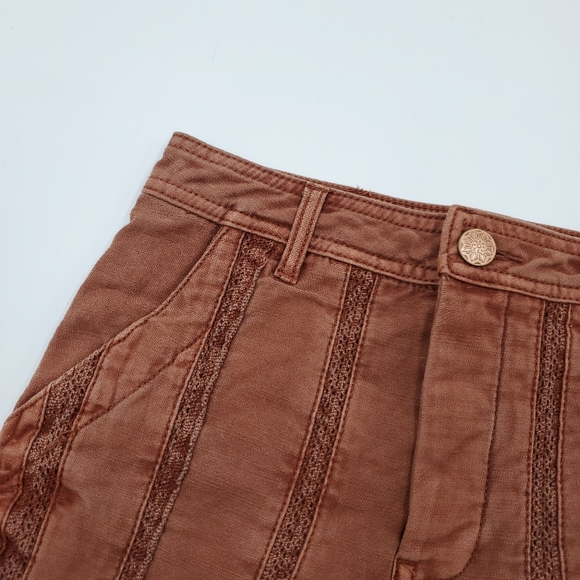 NWT - Free People Great Expectations Lace Trim Shorts - Picture 2 of 7